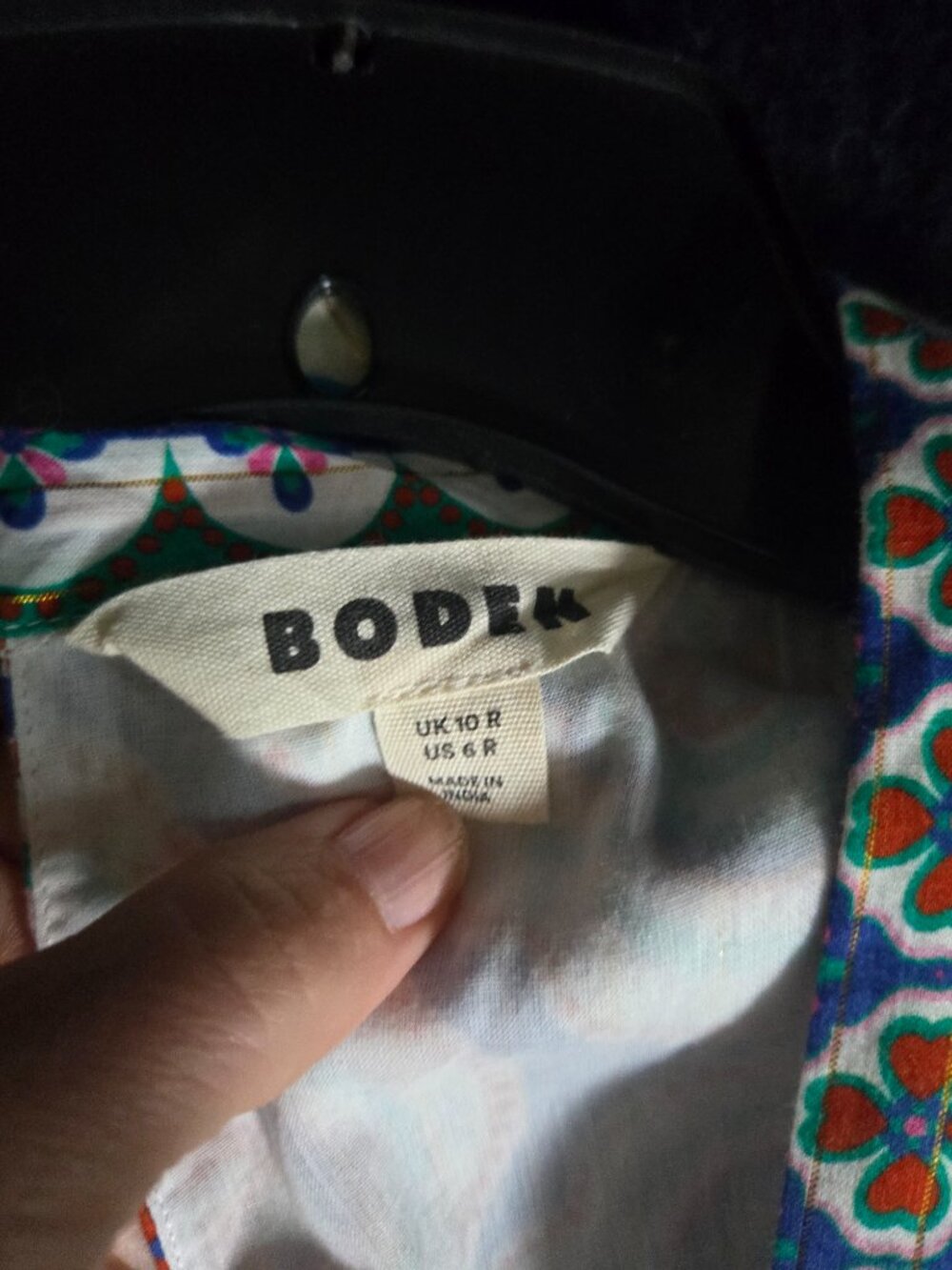 Boden Serena Cotton Tie Maxi Dress - Worn Once - Picture 3 of 3